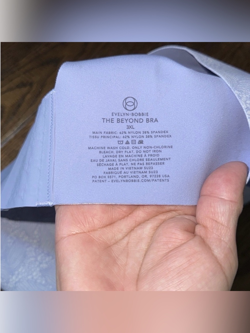 Evelyn & Bobbie The Beyond Wireless Bra in Moonstone Lace 3X - Picture 4 of 4